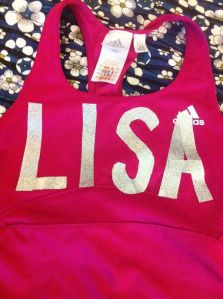 sparkle duct tape lettering, got the idea from Fannetastic.